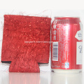 Create Red wedding favor party gift can sleeves